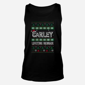 Carley Ugly Christmas Sweaters Lifetime Member Unisex Tank Top - Seseable