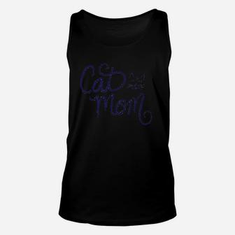 Cat Mom Art Crazy Cat Lady Gifts Unisex Tank Top - Seseable