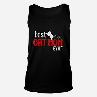 Cat Mom Best Cat Mom Ever Unisex Tank Top - Seseable