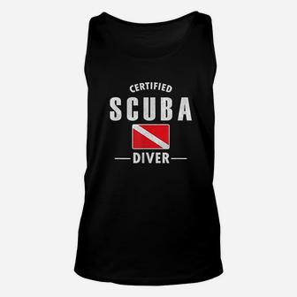 Certified Scuba Diving-diver Recognition Gift Unisex Tank Top - Seseable