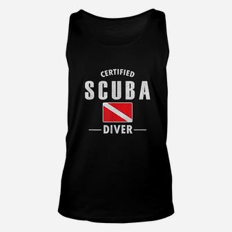 Certified Scuba Diving Diver Recognition Gift Unisex Tank Top - Seseable