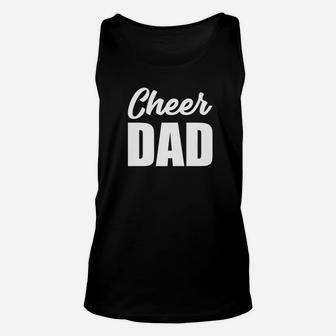 Cheer Leader Shirt Cheer Dad S Father Papa Daddy Men Gift Unisex Tank Top - Seseable