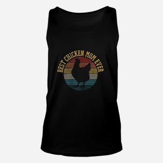 Chicken Mom Vintage Great Gifts For Mom Mother Unisex Tank Top - Seseable