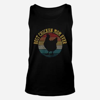 Chicken Mom Vintage Retro Good Gifts For Mom Unisex Tank Top - Seseable