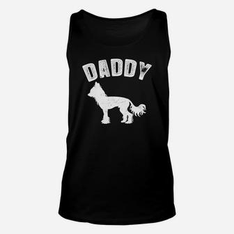 Chinese Crested Daddy Matching Family Vintag Unisex Tank Top - Seseable