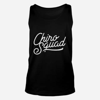 Chiro Squad Back Spine Subluxation Chiropractor Fun Print Unisex Tank Top - Seseable