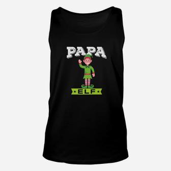 Christmas Shirts Papa Elf S Dad Men Father Holiday Gifts Unisex Tank Top - Seseable