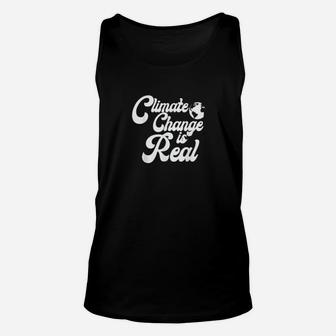 Climate Change Is Real Save The Planet Green New Deal Unisex Tank Top - Seseable