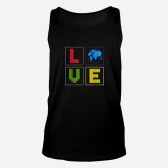 Climate Change Nature Lover Valentines Day Earth Day Unisex Tank Top - Seseable