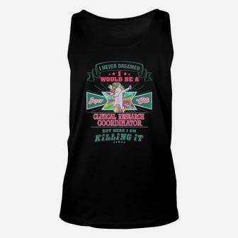Clinical Research Coordinator Unisex Tank Top - Seseable