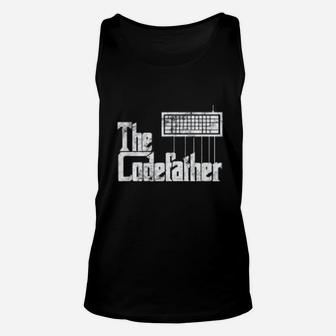 Codefather Programmer, dad birthday gifts Unisex Tank Top - Seseable