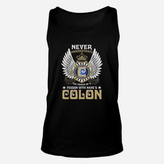 Colon Name, Colon Birthday, Colon Hoodie, Colon Tshirt For You Unisex Tank Top - Seseable