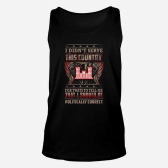 Combat Engineer Politically Correct Unisex Tank Top - Seseable