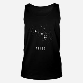 Constellation Quote Aries Constellation Science Gifts Unisex Tank Top - Seseable