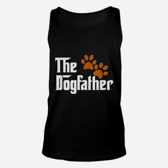 Cool Dog Dad Dog Father, best christmas gifts for dad Unisex Tank Top - Seseable