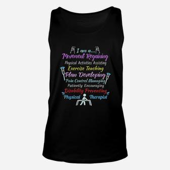 Cool Physical Therapist Gift Physical Therapy Pt Month Unisex Tank Top - Seseable
