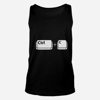 Copy Paste Gift For Father And Son Daughter Unisex Tank Top - Seseable