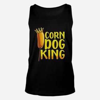 Corn Dog King Unisex Tank Top - Seseable