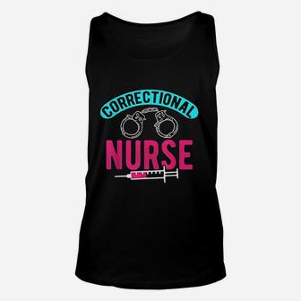 Correctional Nurse Unisex Tank Top - Seseable