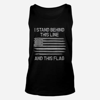 Corrections Officer Betsy Ross Flag Patriotic Unisex Tank Top - Seseable