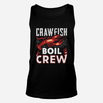 Crawfish Boil Crew Funny Crawfish Lover Gift Unisex Tank Top - Seseable