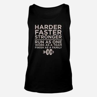 Cross Country Running Shirts - Run As One - Cross Country Unisex Tank Top - Seseable