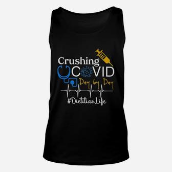 Crushing Dangerous Disease Day By Day Dietitian Unisex Tank Top - Seseable