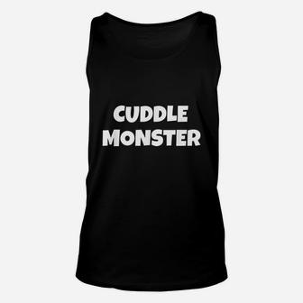 Cuddle Monster Love Boyfriend Girlfriend Unisex Tank Top - Seseable