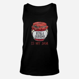 Cute And Funny Being A Grandma Meme Quote Unisex Tank Top - Seseable