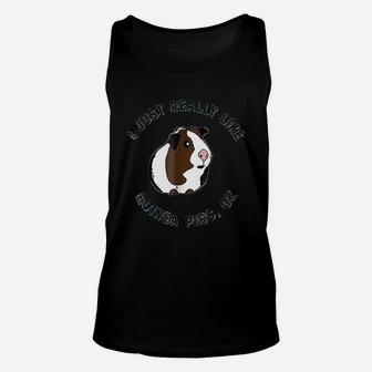 Cute And Funny I Just Really Like Guinea Pigs Ok Unisex Tank Top - Seseable