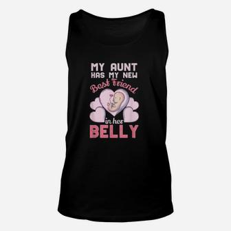 Cute Big Cousin Niece My Expecting Aunt Has My Best Friend Unisex Tank Top - Seseable