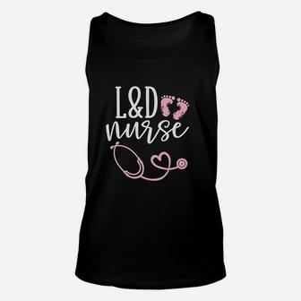 Cute Labor And Delivery Nurse L And D Nurse Unisex Tank Top - Seseable