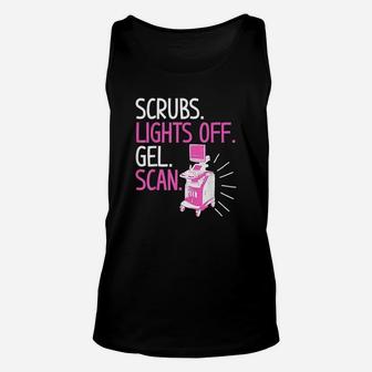 Cute Sonography Ultrasound Tech Sonographer Unisex Tank Top - Seseable