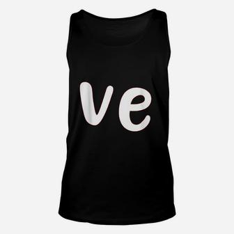 Cute Valentines Day Matching Couple Outfit Gift Love Unisex Tank Top - Seseable