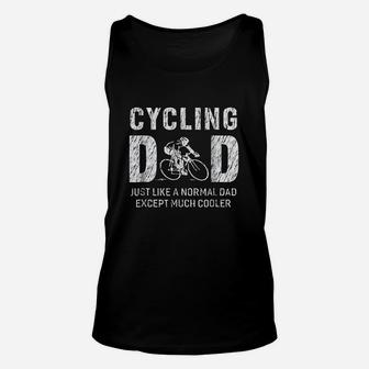 Cycling Dad Gifts For Father Unisex Tank Top - Seseable