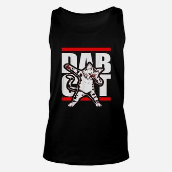 Dab Cat Funny Dabbing Cat Dab Dance Unisex Tank Top - Seseable