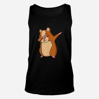 Dabbing Hamster Clothes Outfit Dab Dance Gift Hamster Unisex Tank Top - Seseable