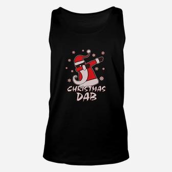 Dabbing Santa Christmas Dab Funny Xmas Unisex Tank Top - Seseable