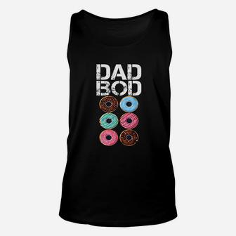 Dad Bod Donut Six Pack Daddy Gym Unisex Tank Top - Seseable