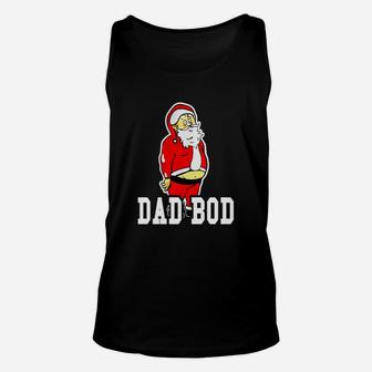 Dad Bod Tshirt Funny Christmas Santa Suit Belly Gift Tee Xl Unisex Tank Top - Seseable