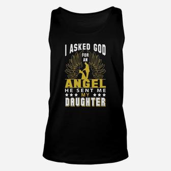 Dad Daughter T Shirts. Fathers Day Gifts Unisex Tank Top - Seseable
