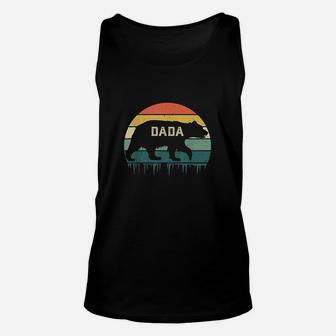 Dada Grandpa Gifts Dada Bear, best christmas gifts for dad Unisex Tank Top - Seseable