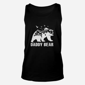 Daddy Bear T Shirt Fathers Day, best christmas gifts for dad Unisex Tank Top - Seseable