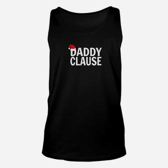 Daddy Clause Christmas Ugly Party Shirt Santa Hat Unisex Tank Top - Seseable