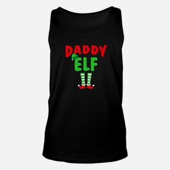 Daddy Elf Christmas Unisex Tank Top | Seseable CA
