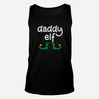 Daddy Elf Funny Christmas Gift For Dad Elf Costume Unisex Tank Top - Seseable