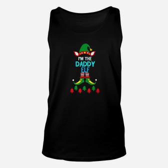 Daddy Elf Matching Family Christmas Shirt For Men Women Unisex Tank Top - Seseable
