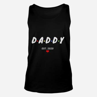 Daddy Established 2020, best christmas gifts for dad Unisex Tank Top - Seseable