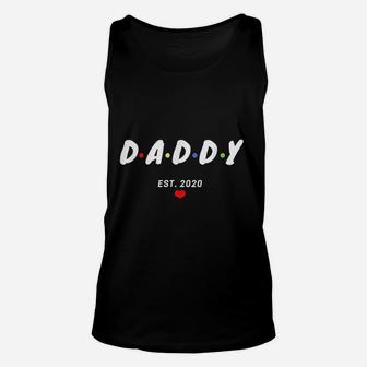 Daddy Established 2020, best christmas gifts for dad Unisex Tank Top | Seseable CA