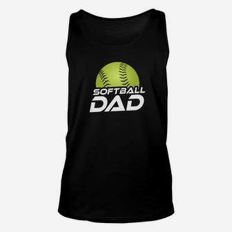 Daddy Life Shirts Softball Dad S Sports Father Men Gifts Unisex Tank Top - Seseable